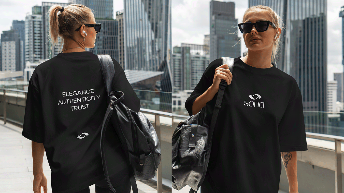 Sona Logo & Visual Identity detail 11
