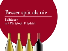 Besser spät als nie