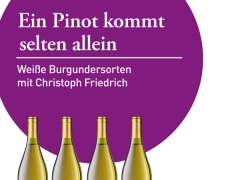 Ein Pinot kommt selten allein