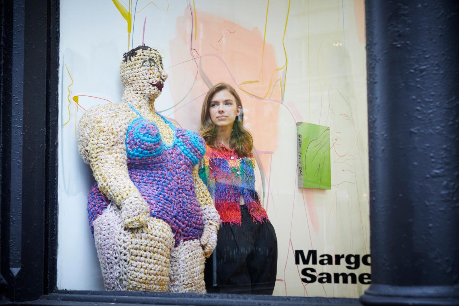 Portrait, featuring works by Rita McGurn and France-Lise McGurn. Photo by Eva Sakellarides.