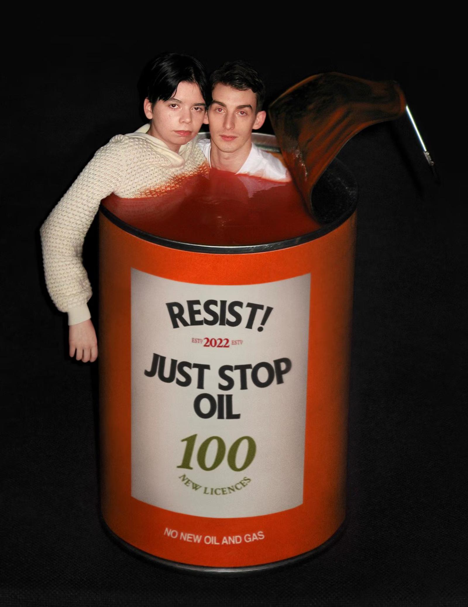 British environmental activist group Just Stop Oil for Dazed magazine. Photography by Harley Weir, styling Imruh Asha. 2024.
