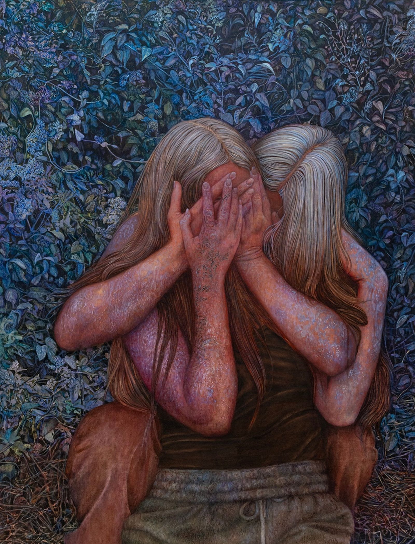 Lament, Oil on linen, 170 x 130cm.
