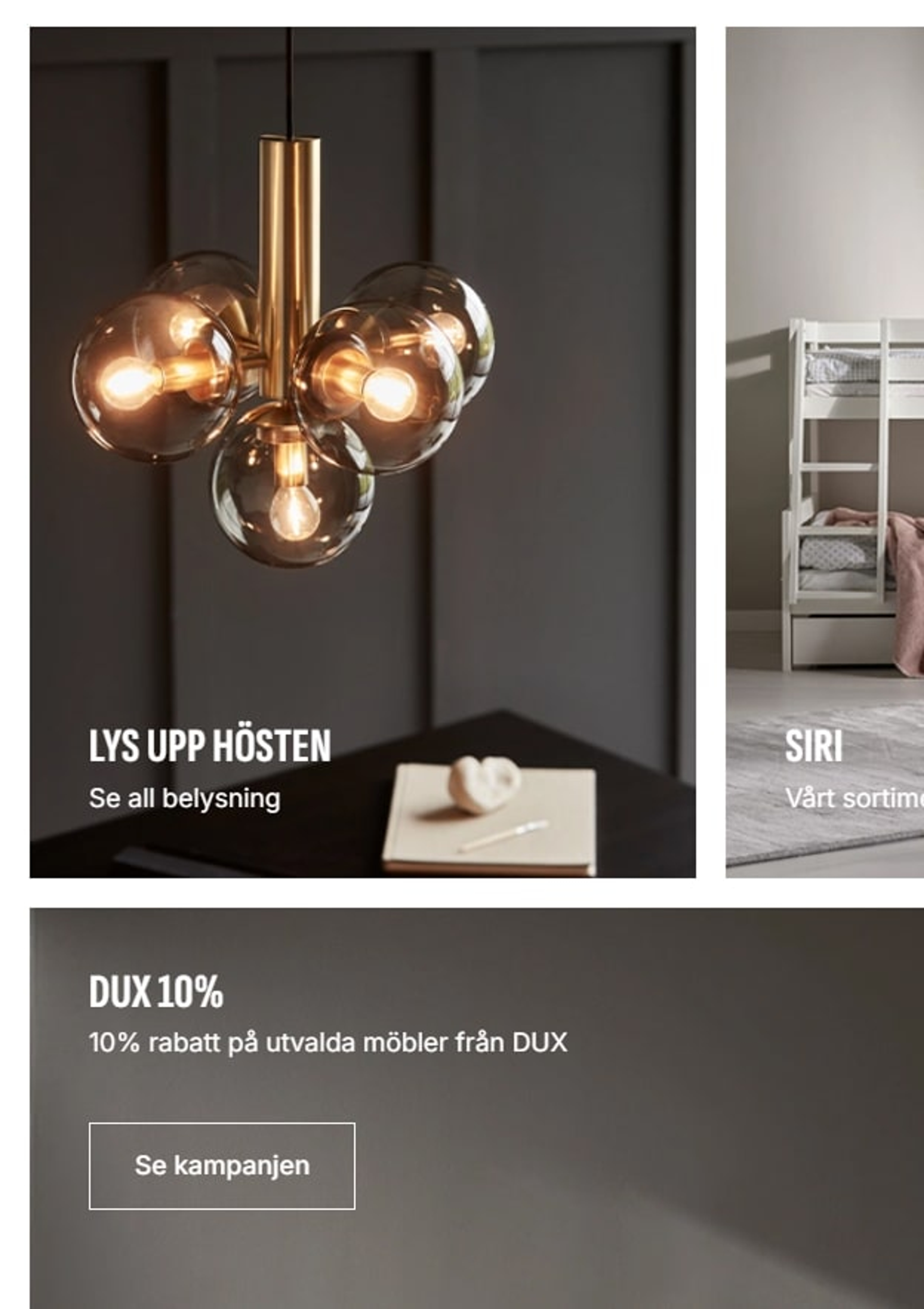 A sample work screenshot of the project called Svenska Hem