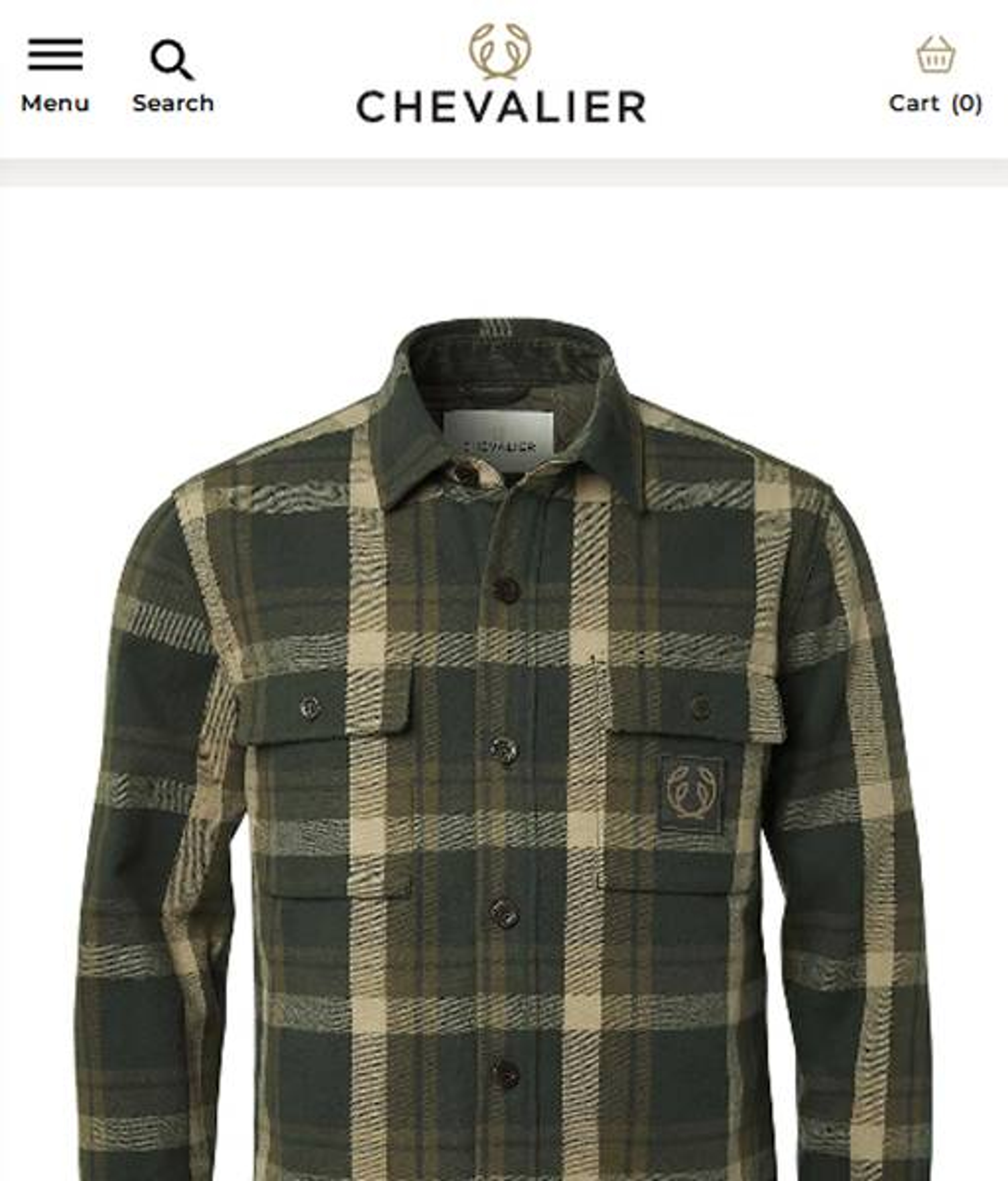 A sample work screenshot of the project called Chevalier