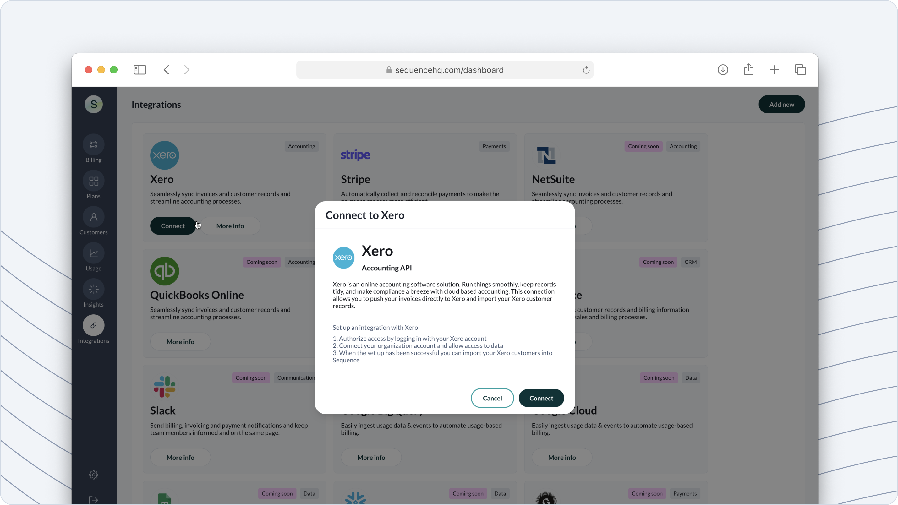 xero integration