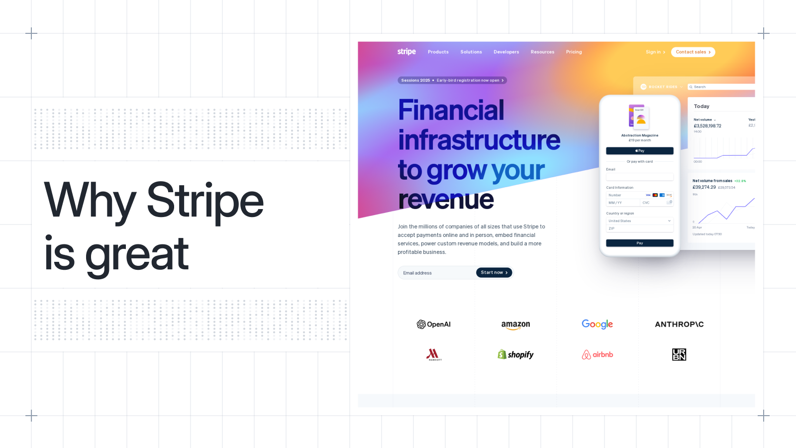 Why Stripe is great