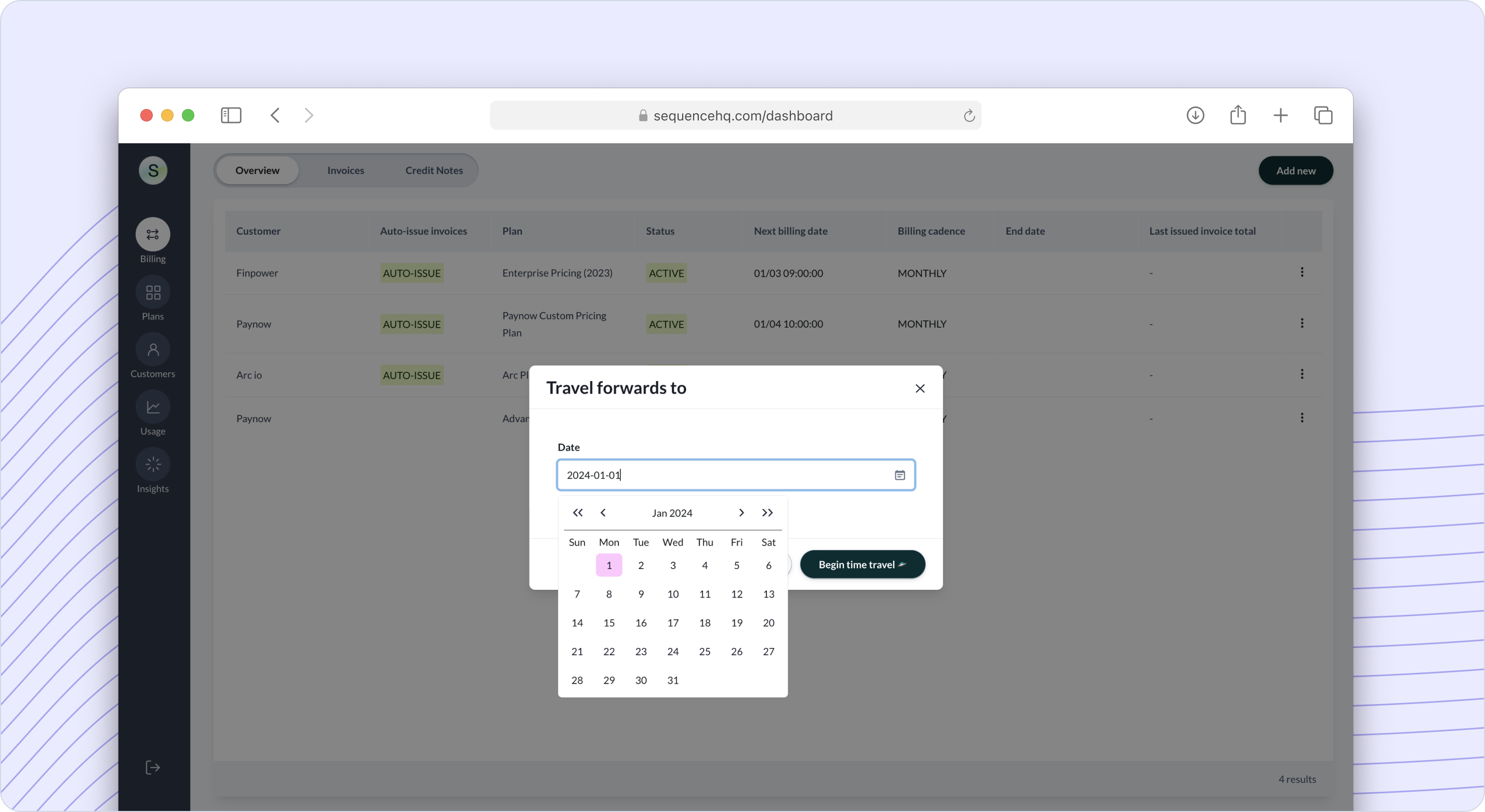 Billing Simulations