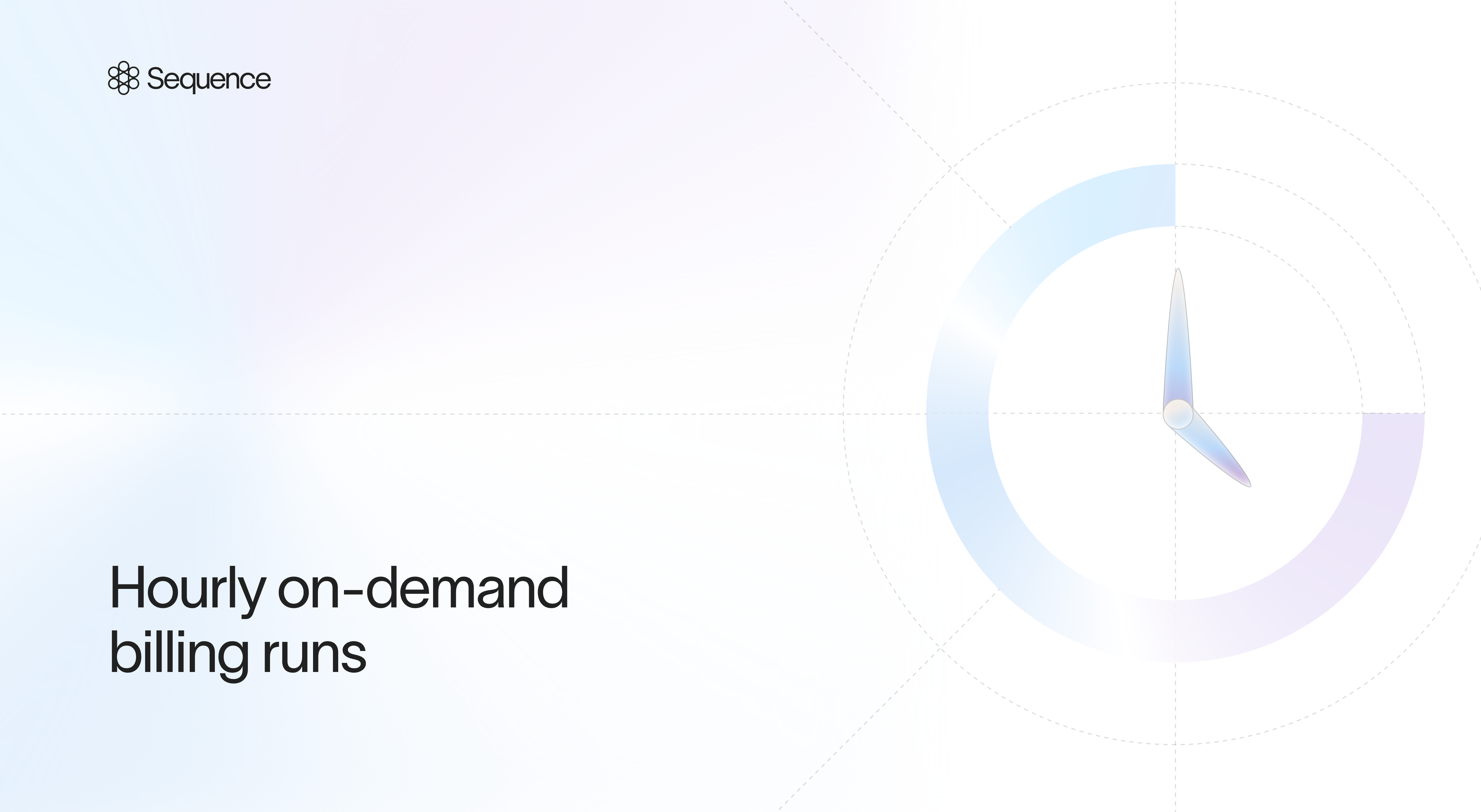 Hourly on-demand billing runs