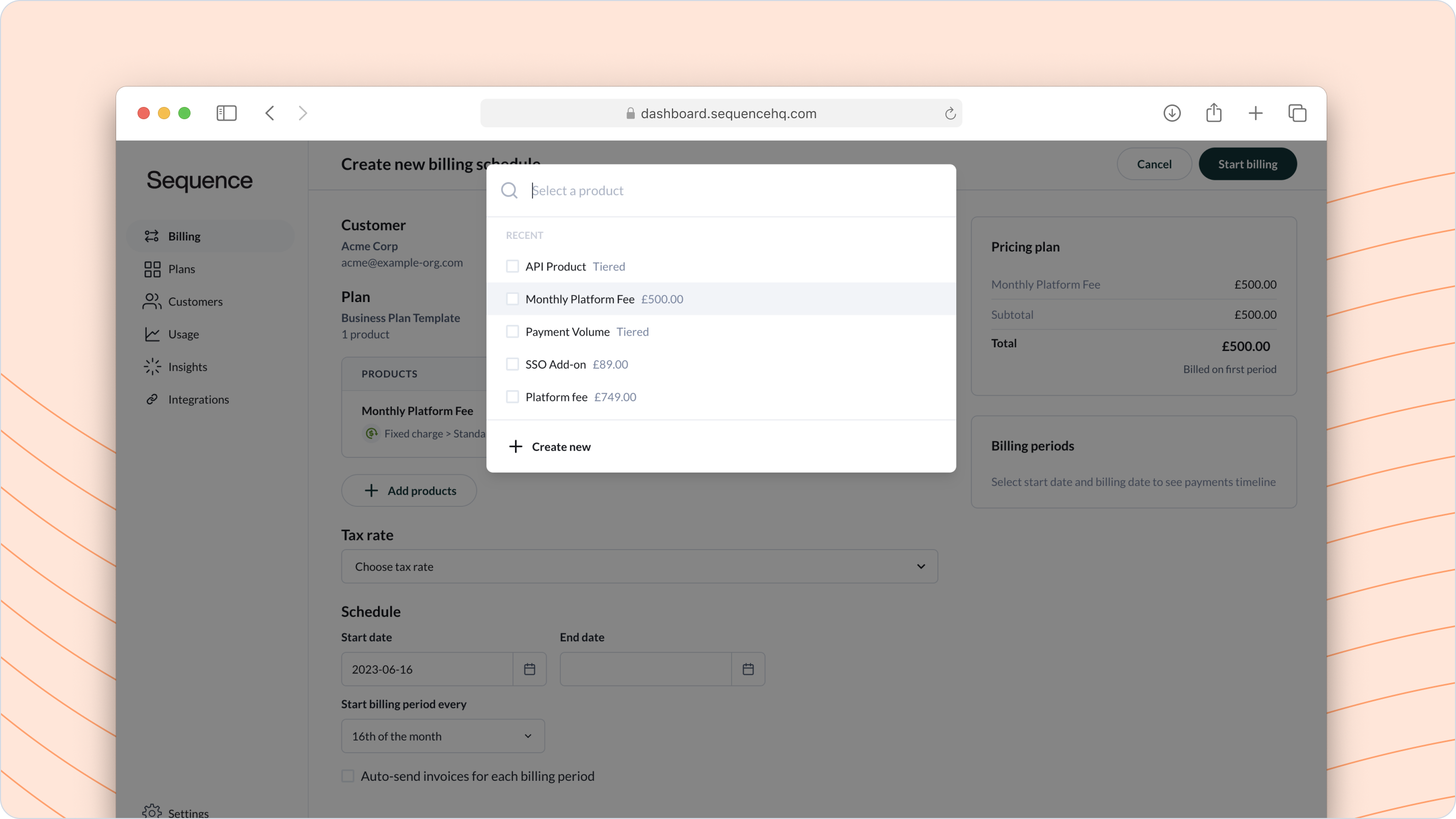 contracts to automated invoices