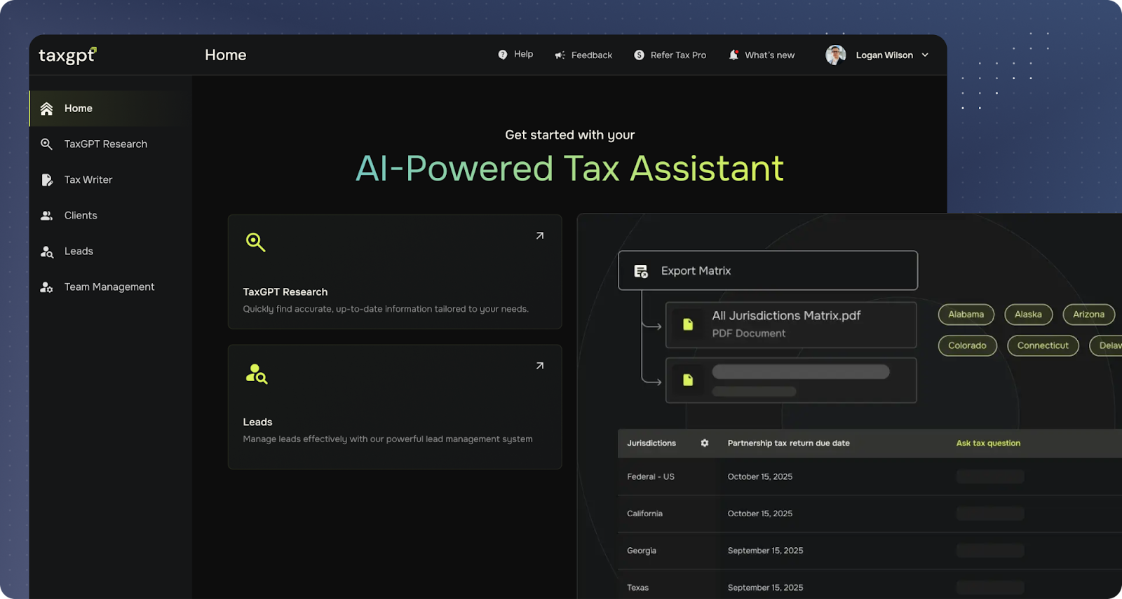 For Tax Research and Documentation – TaxGPT