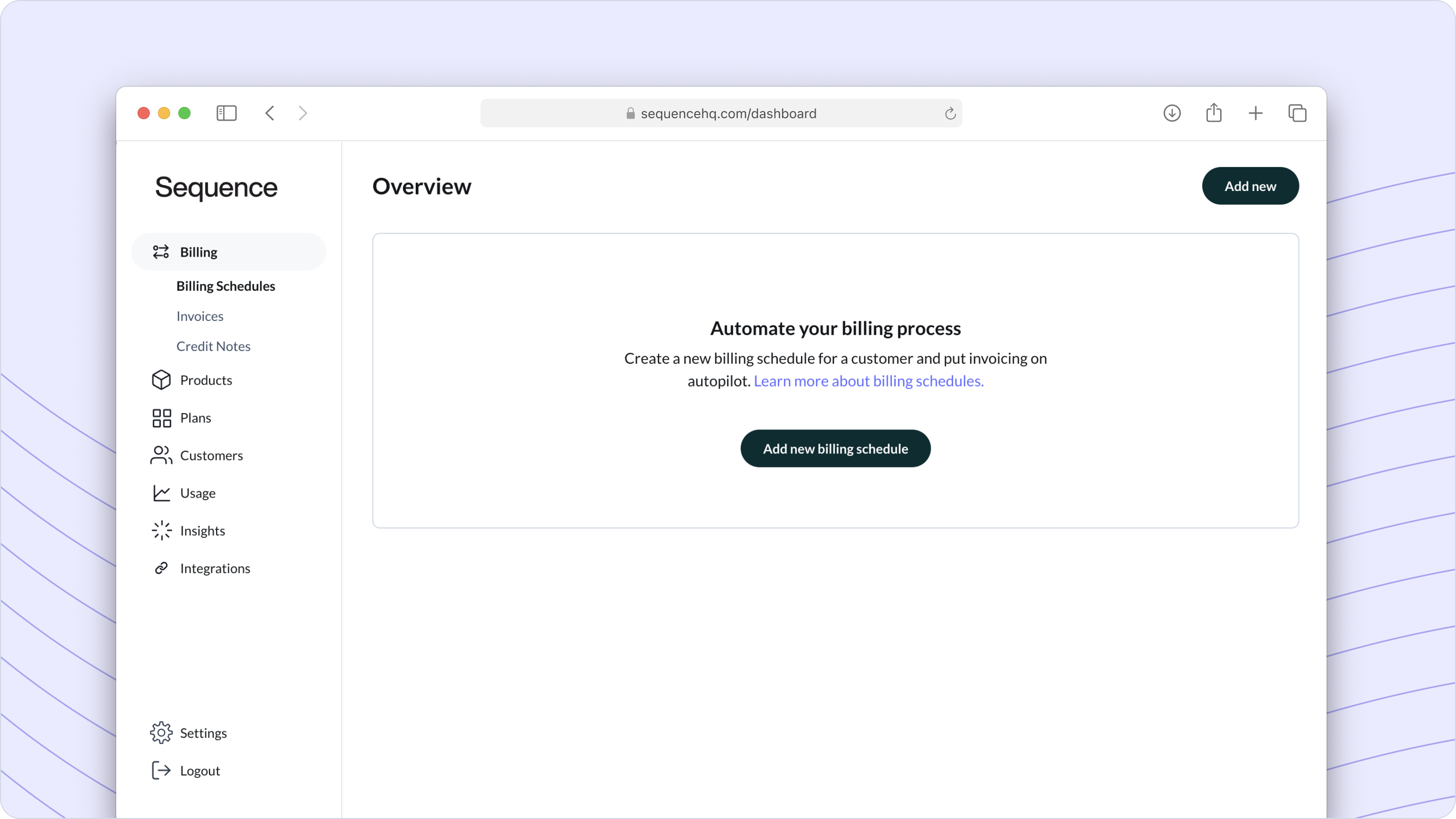 Updated Sequence Dashboard