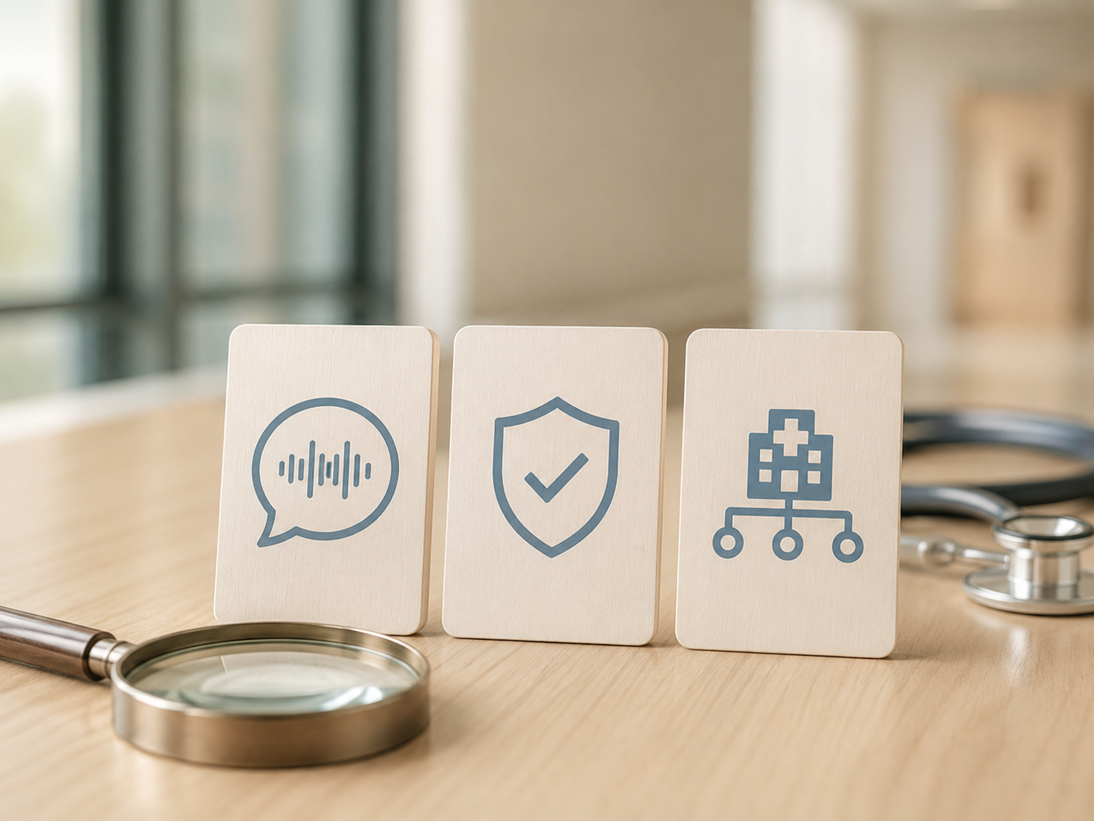 Hospital buyer reviewing an AI medical interpreter across clinical evidence, safety, language coverage, workflow fit, pilot design, security, and pricing.