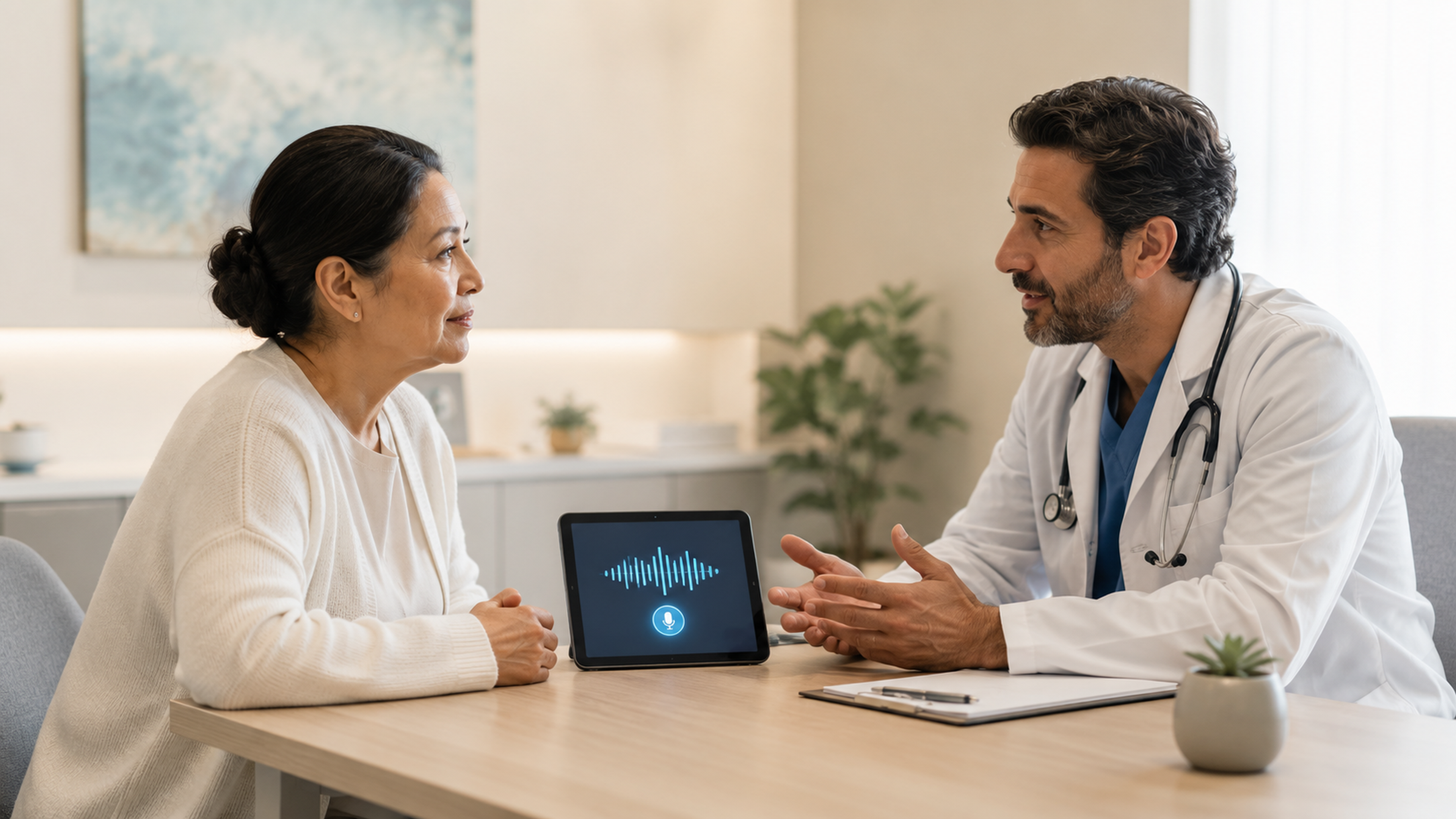 Healthcare team evaluating how an AI interpreter handles live clinical speech, safety checks, and EHR workflows.