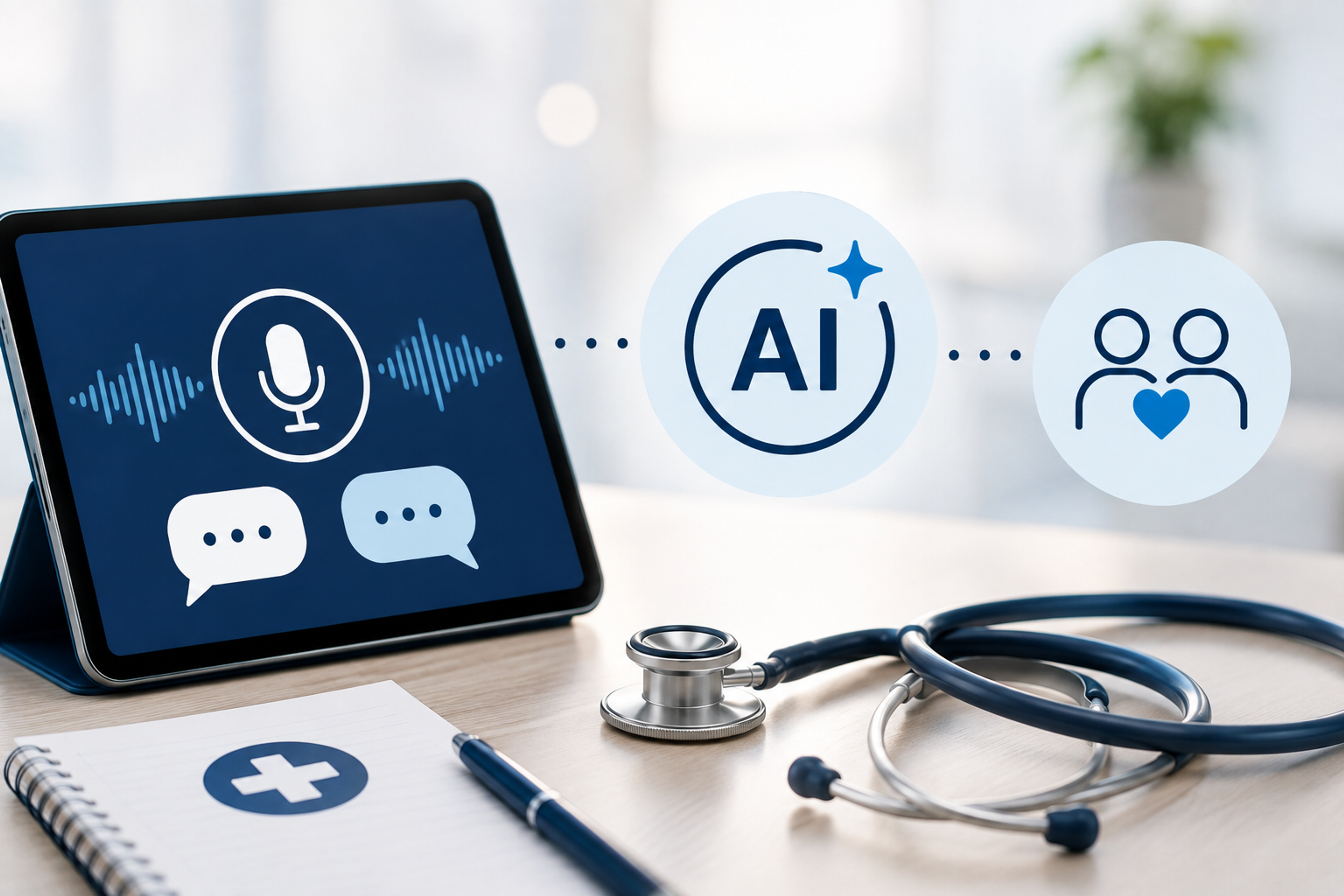 Healthcare team reviewing AI medical interpreter accuracy evidence, error severity, language direction, and blinded validation results.