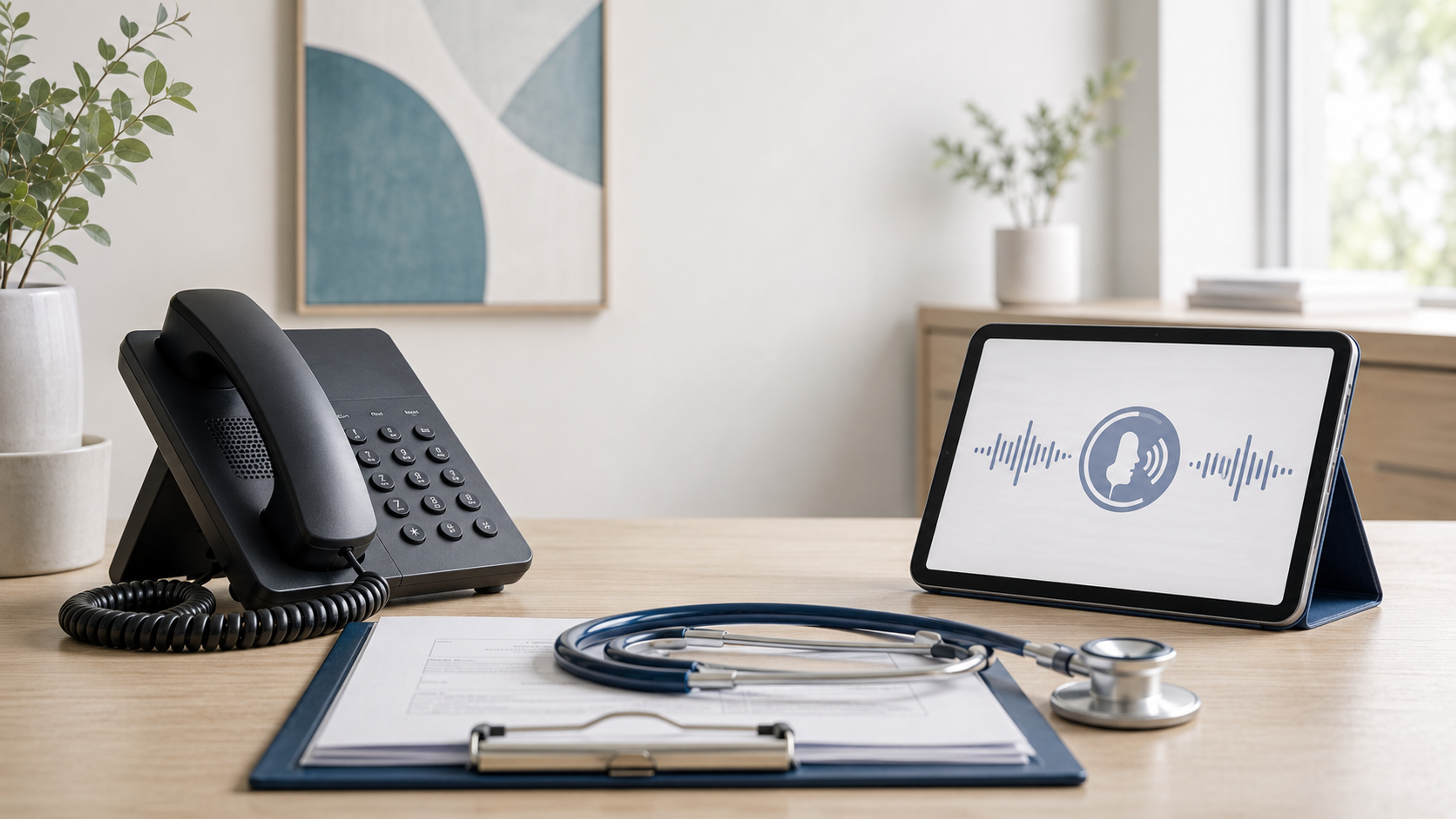 Healthcare comparison of AI medical interpretation and phone interpreter services across connection time, staffing, short interactions, rare languages, cost, and workflow.