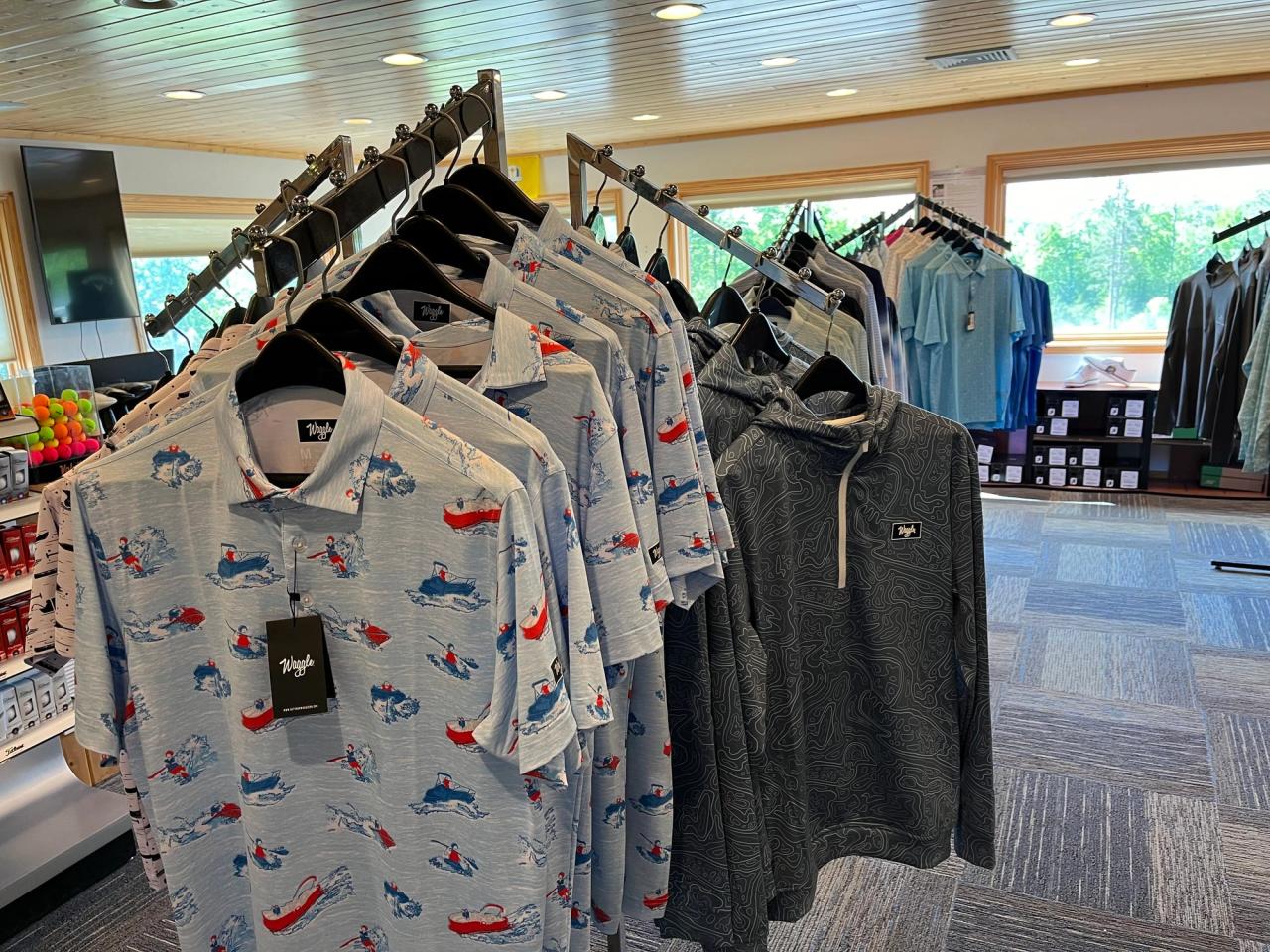 Pro shop clothing