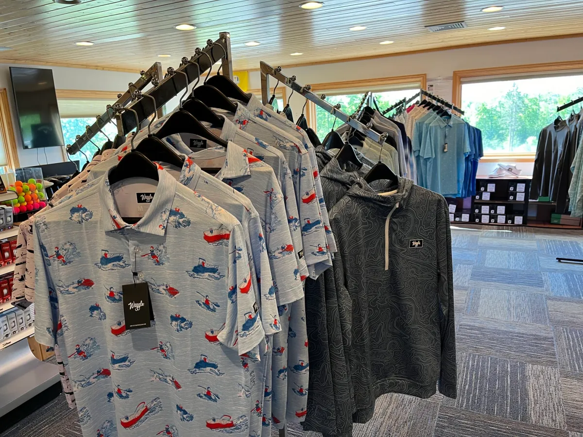 Pro shop clothing