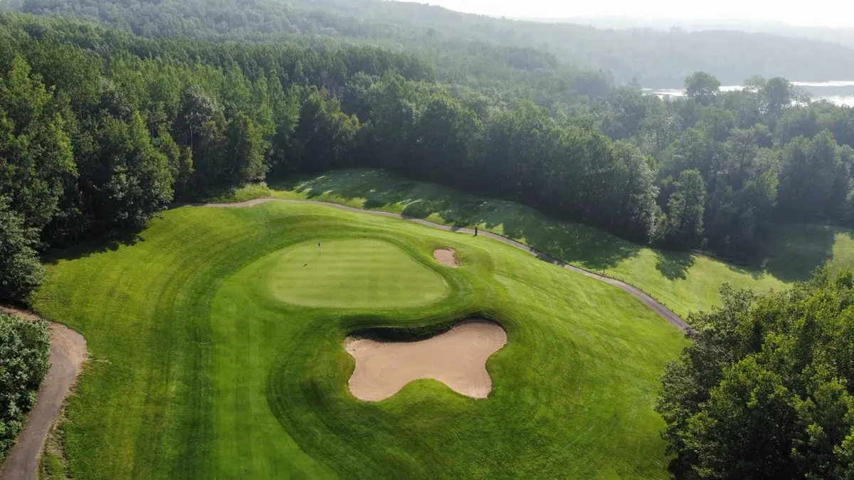 Golden Eagle course aerial