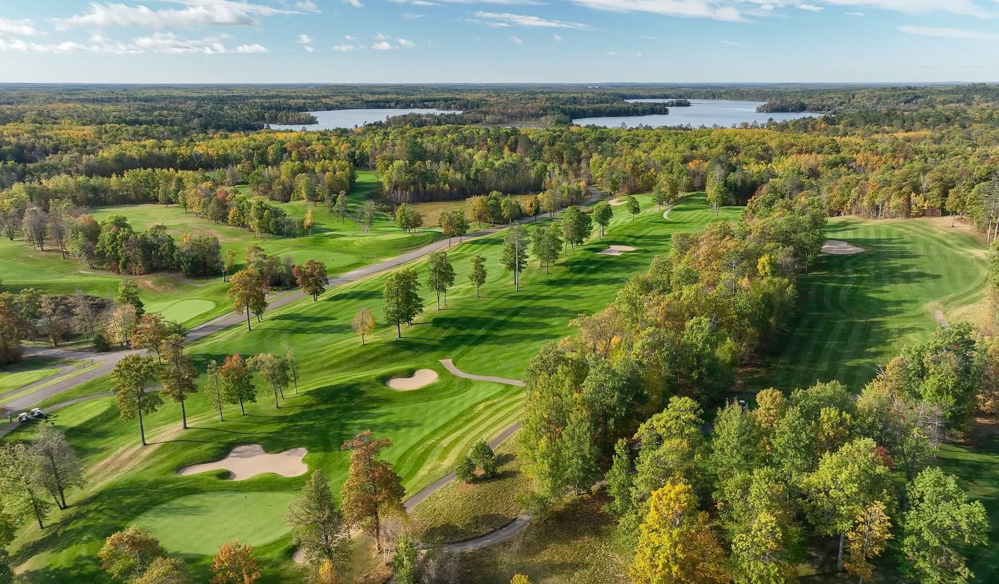 Golden Eagle Golf Course aerial