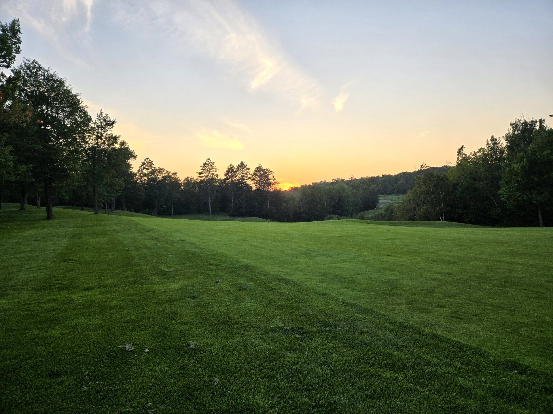 Golf Sunset