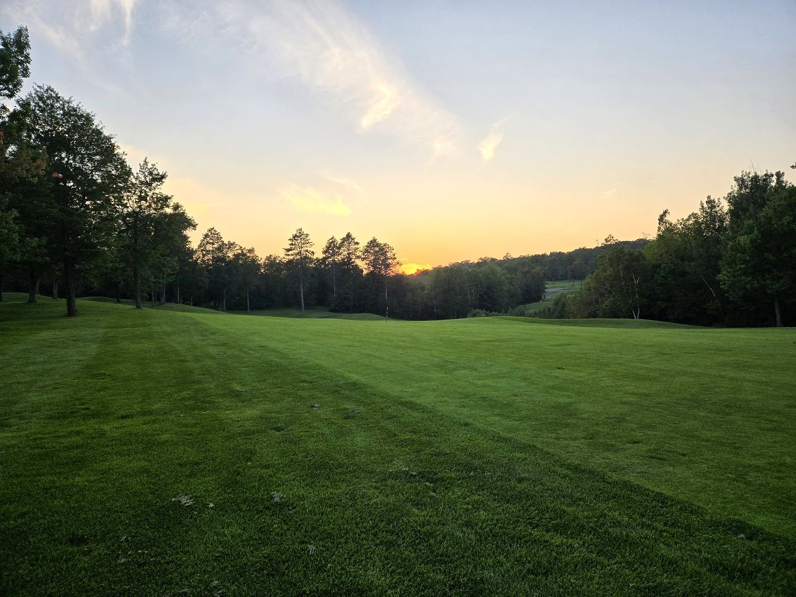 Golf Sunset