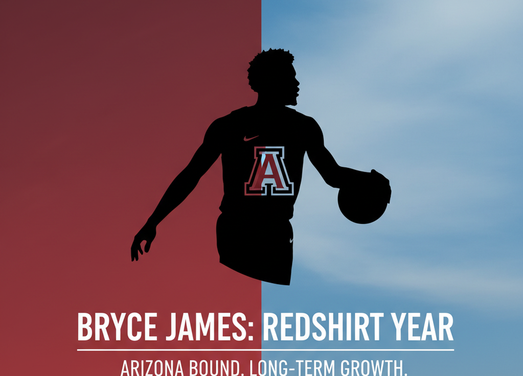 Bryce James Announces Redshirt Freshman Year at Arizona