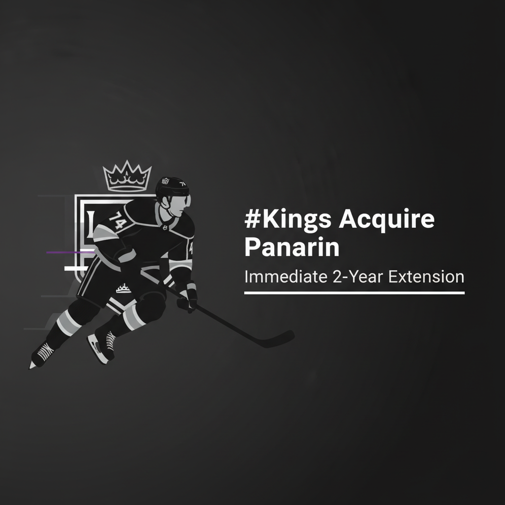 Kings Acquire Panarin from Rangers with Immediate 2-Year Extension