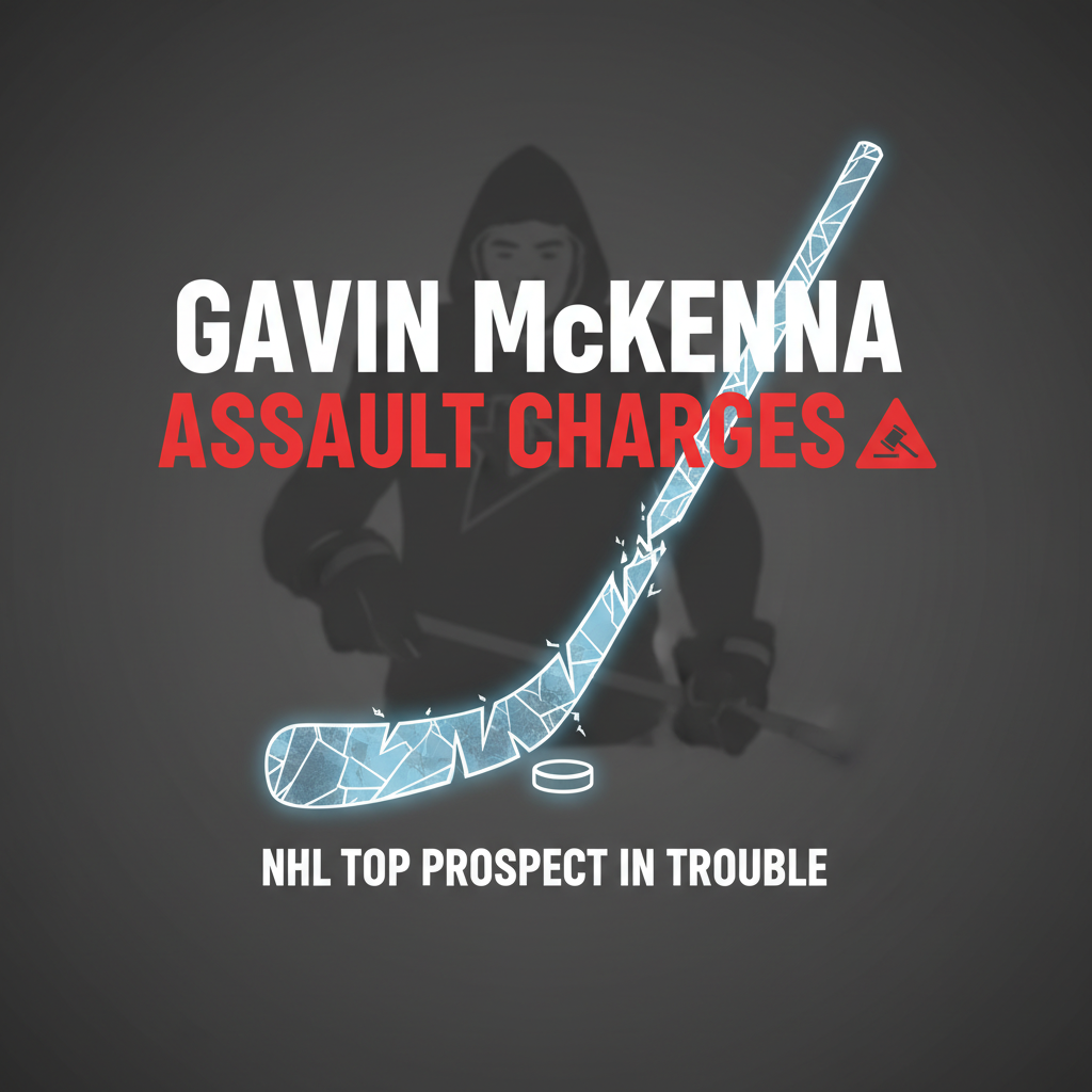 Top NHL Prospect Gavin McKenna Faces Assault Charges