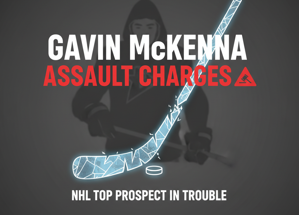 Top NHL Prospect Gavin McKenna Faces Assault Charges