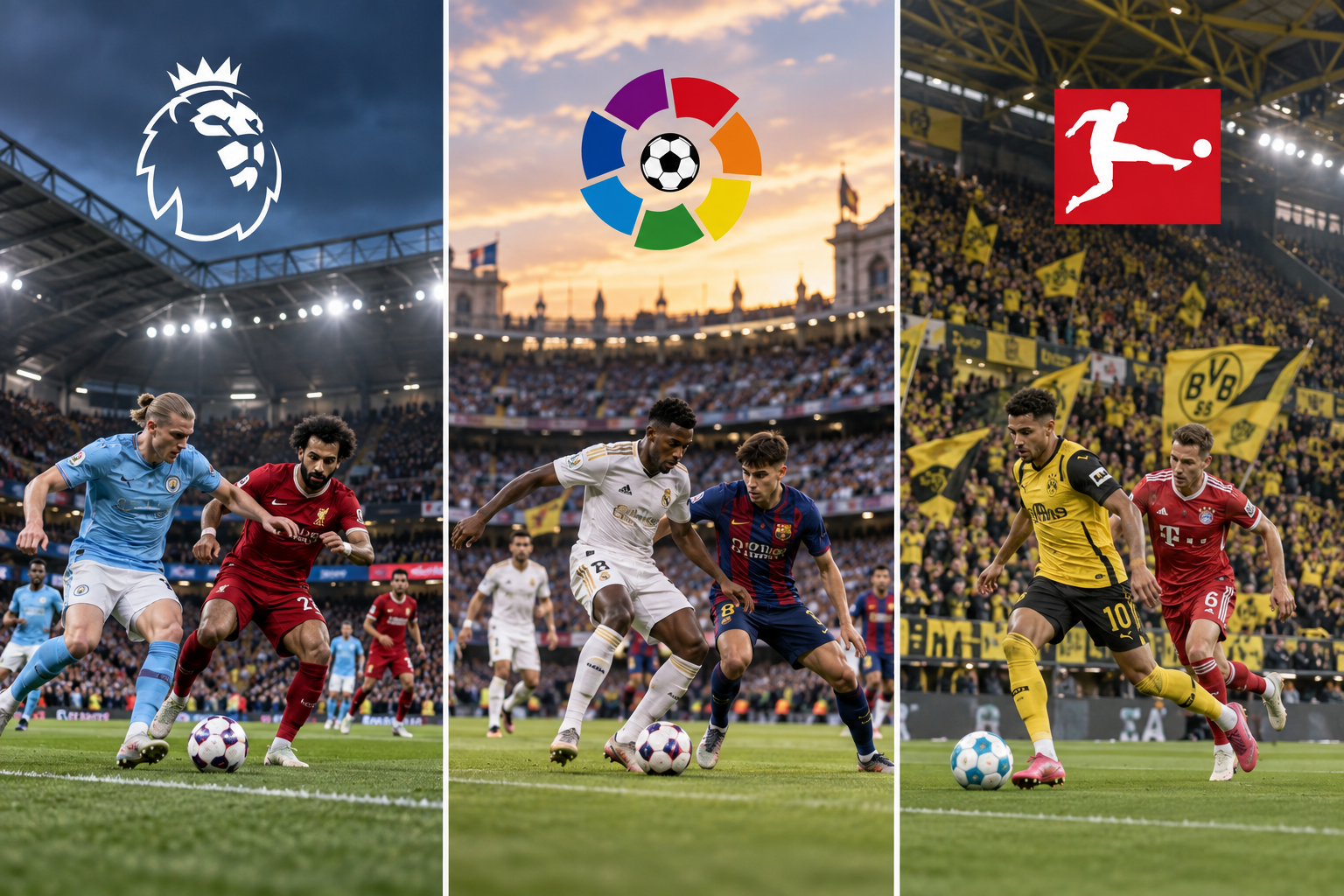The Real Difference Between the Premier League, La Liga, and Bundesliga