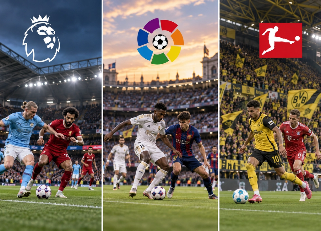 The Real Difference Between the Premier League, La Liga, and Bundesliga