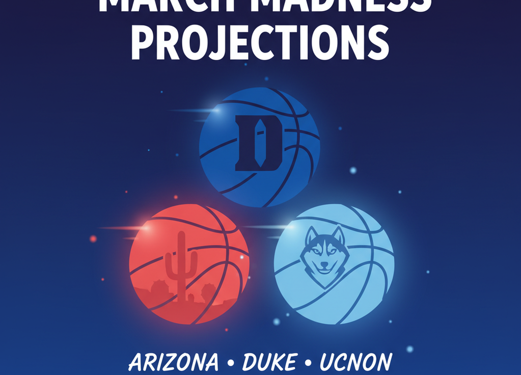 Arizona, Duke, UConn Headline Early March Madness Projections