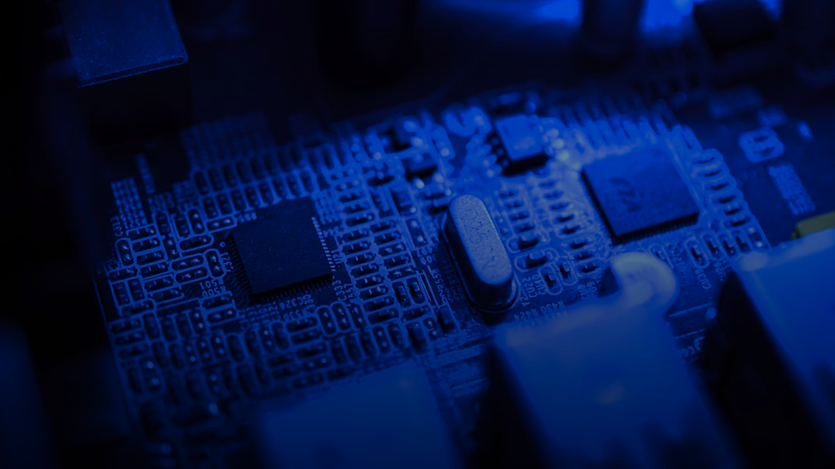 black and white computer part