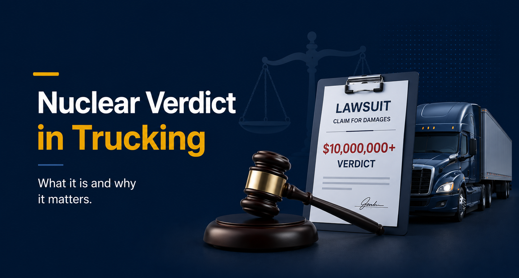 Nuclear Verdict in Trucking