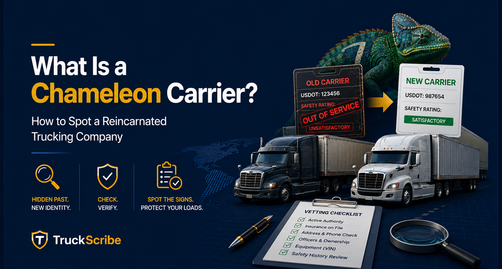 chameleon carrier