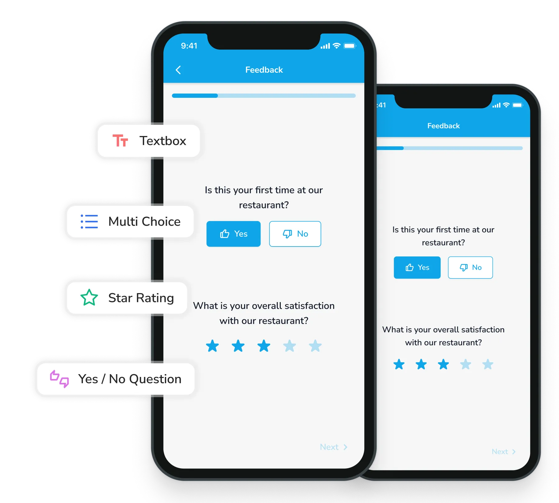 FineDine Feedback Collection Page