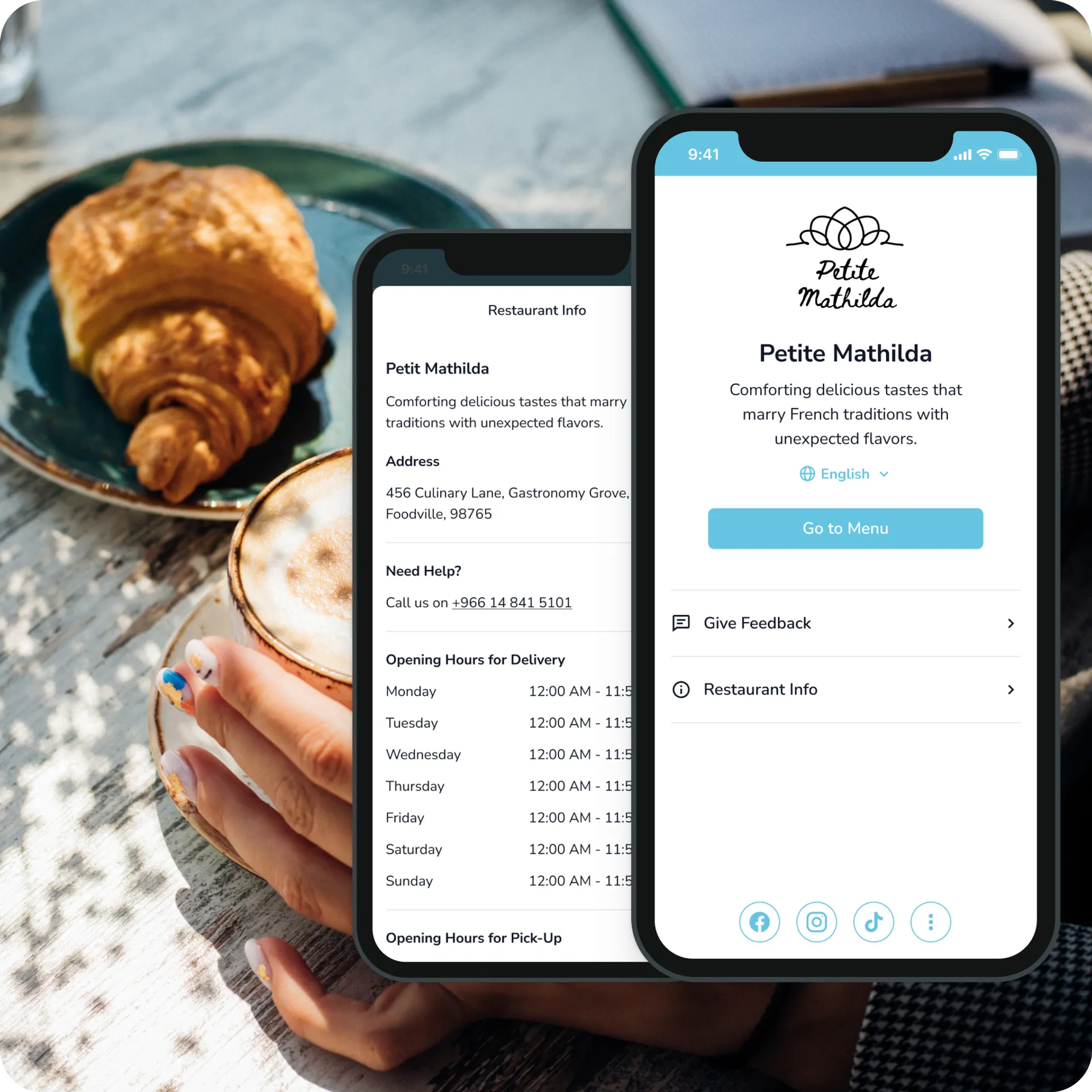 View venue information easily.