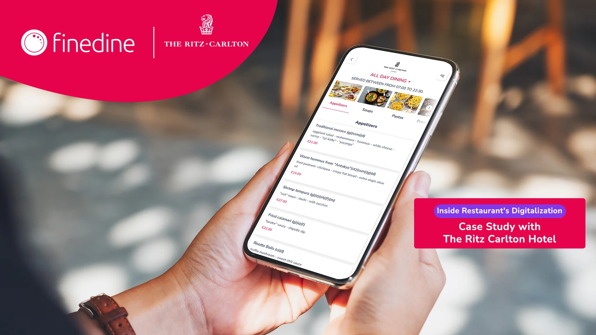 Ritz Carlton's Case Study with FineDine All-In-One Restaurant Management Platform