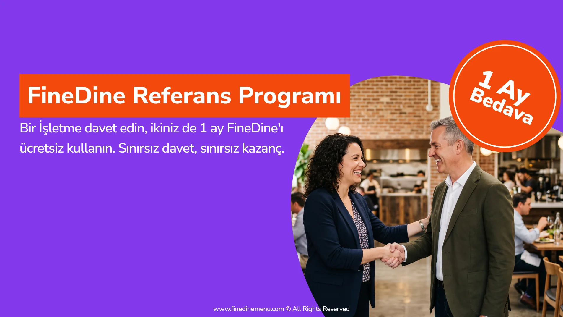 FineDine Referans Programı