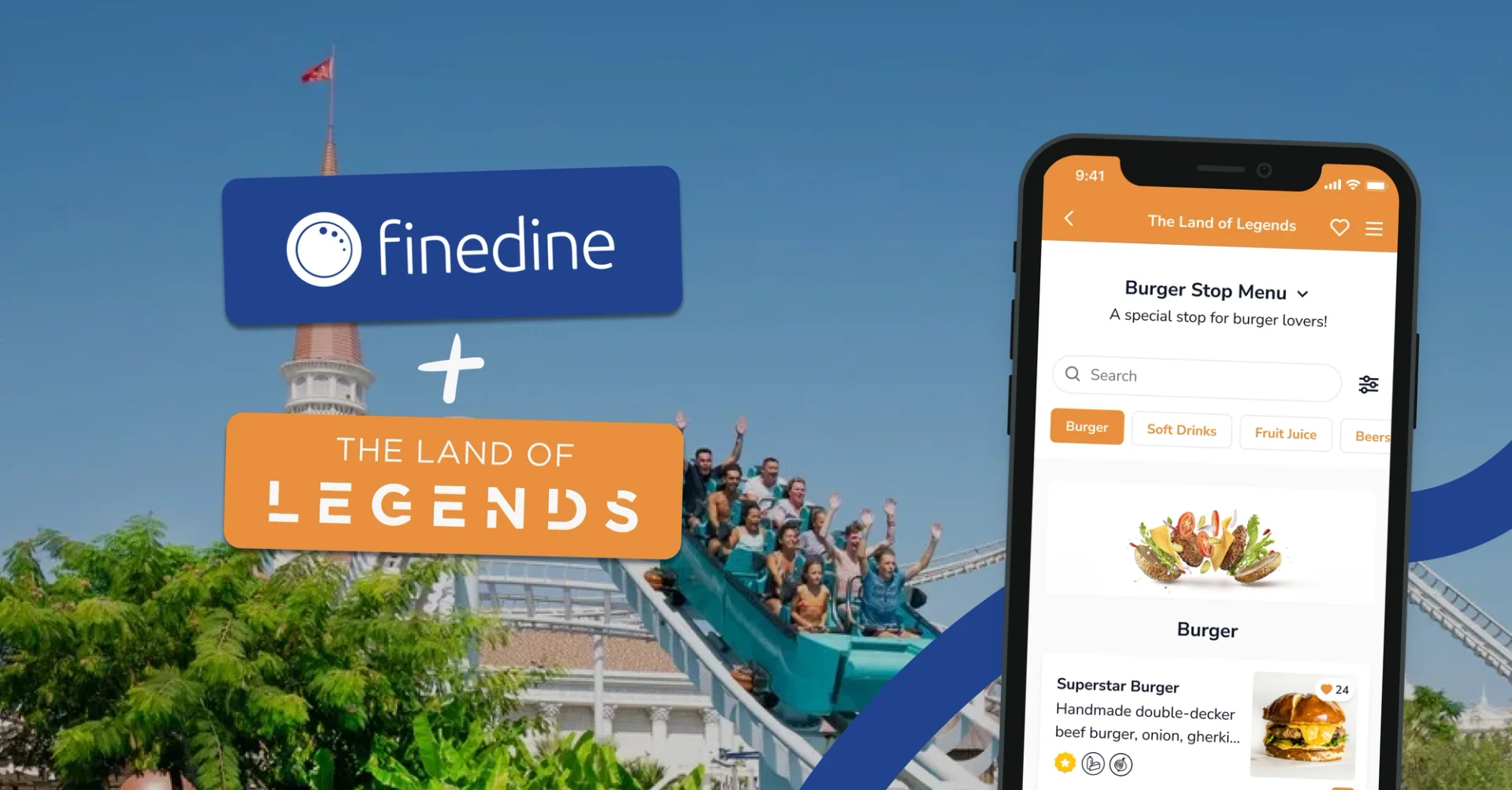 FineDine Partners with Land of Legends