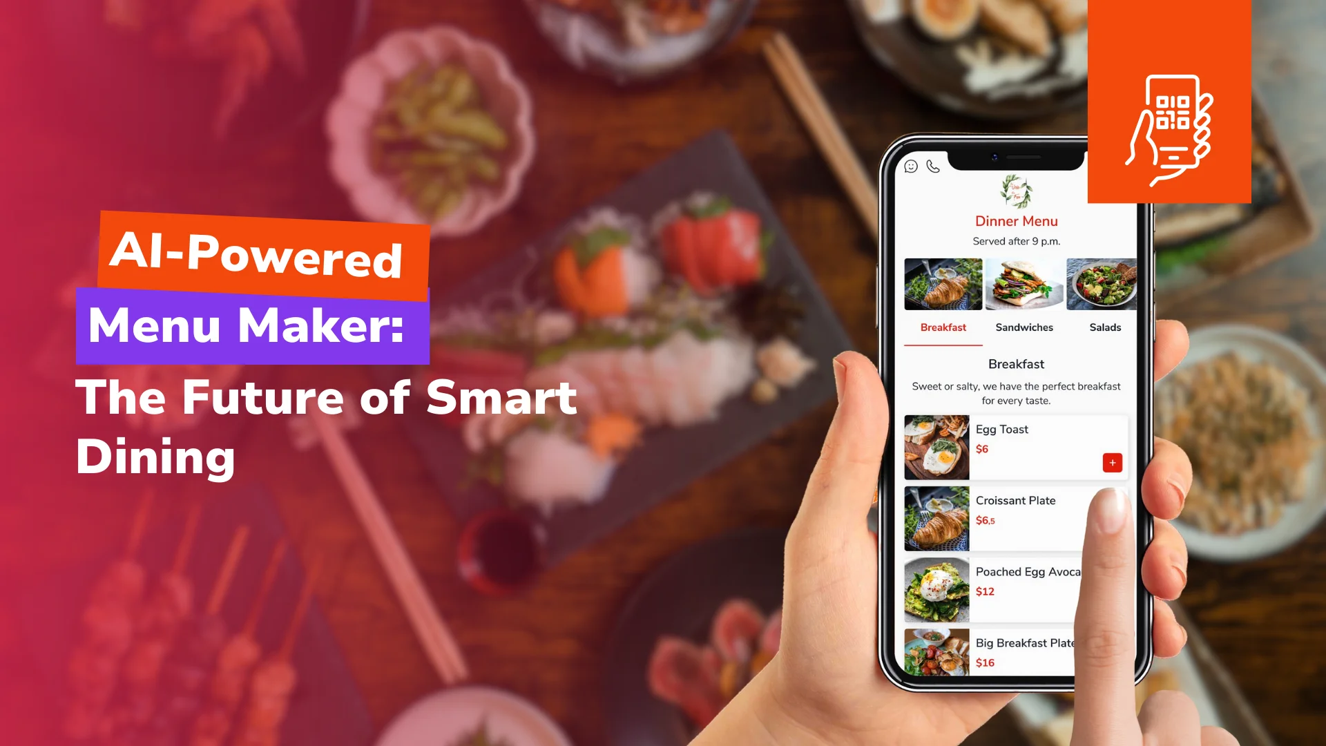 AI-Powered Menu Maker: The Future of Smart Dining