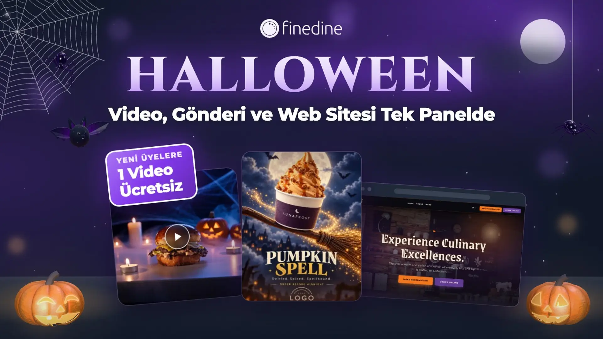 restoran Halloween kampanyası