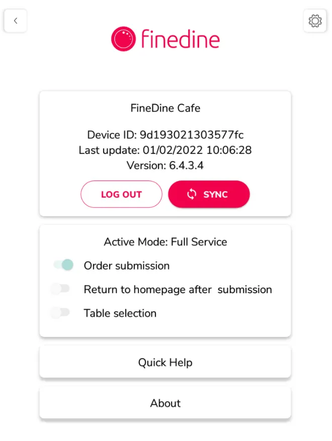 Venue Profile Page on Tablet