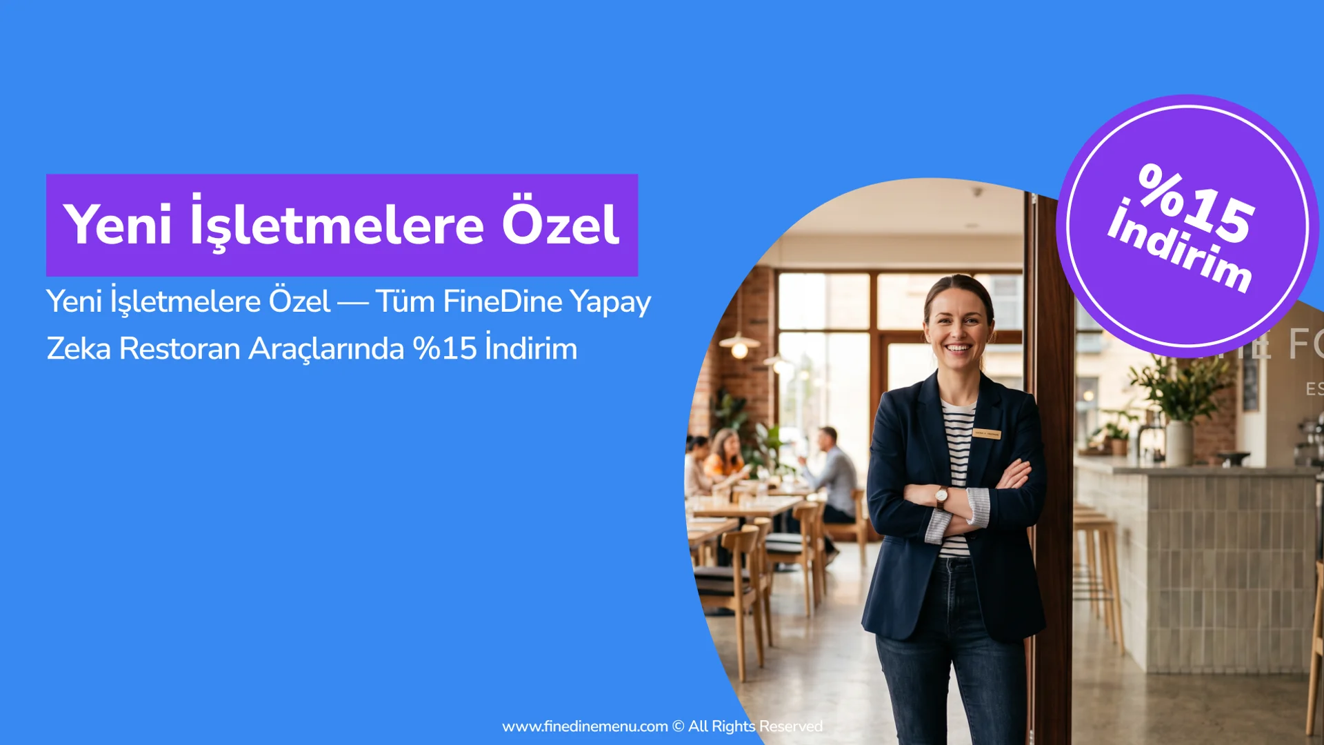 Yeni İşletmelere Özel %15 İndirim Kampanyası