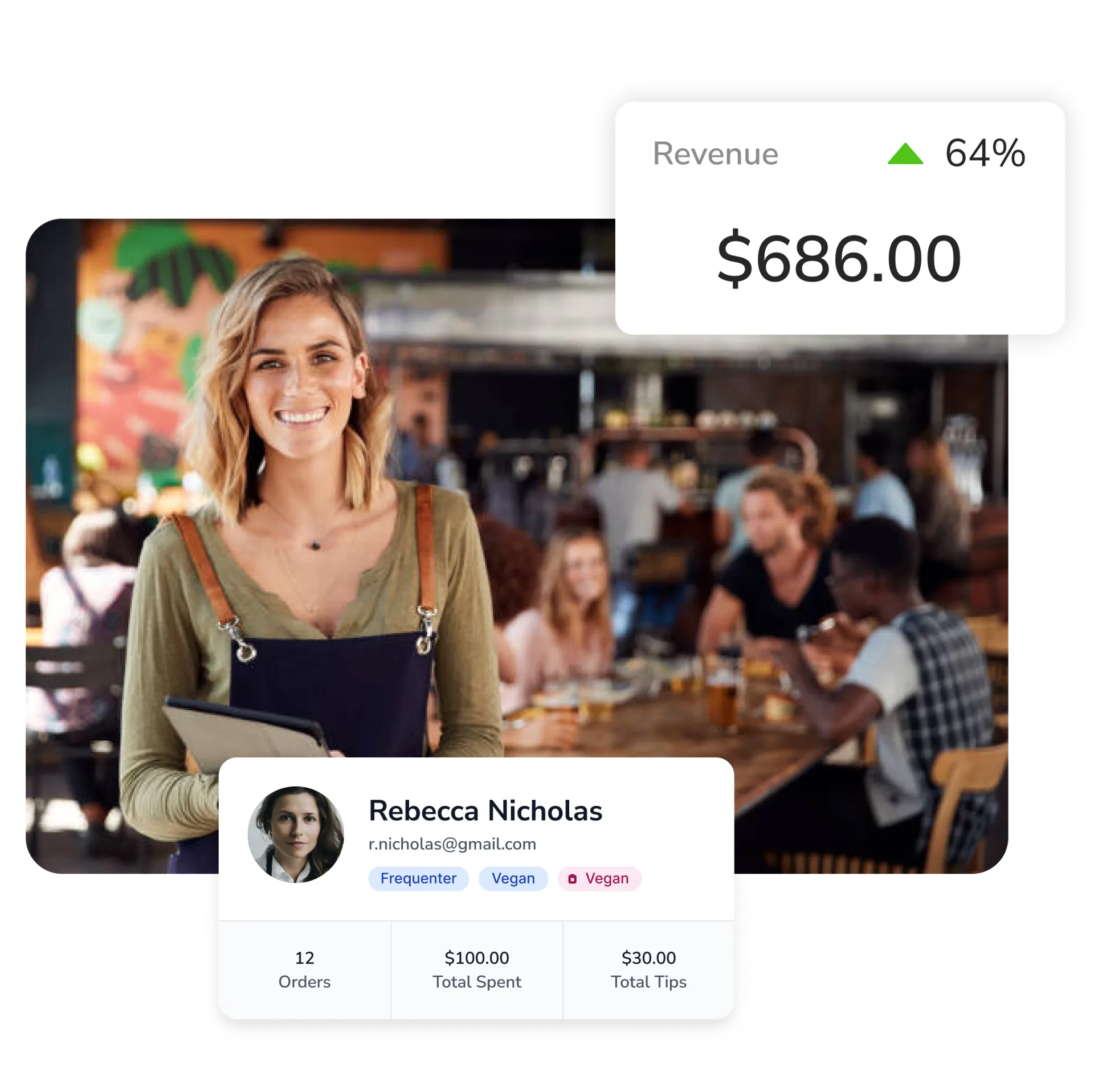 FineDine Fast Checkout data collection feature.