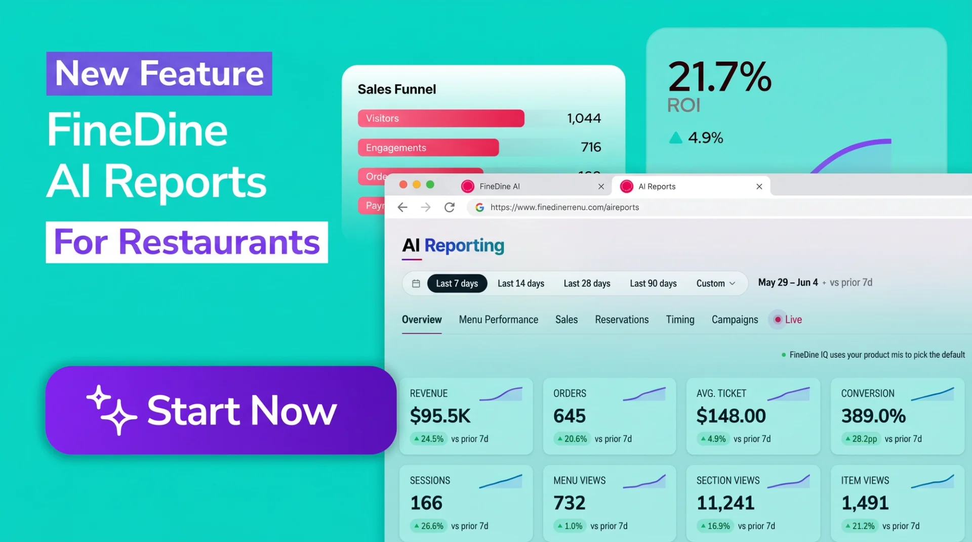FineDine AI Reports Is Live: See Everything, Guess Nothing