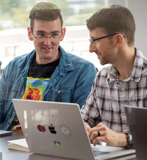 Found Search Marketing team members collaborating