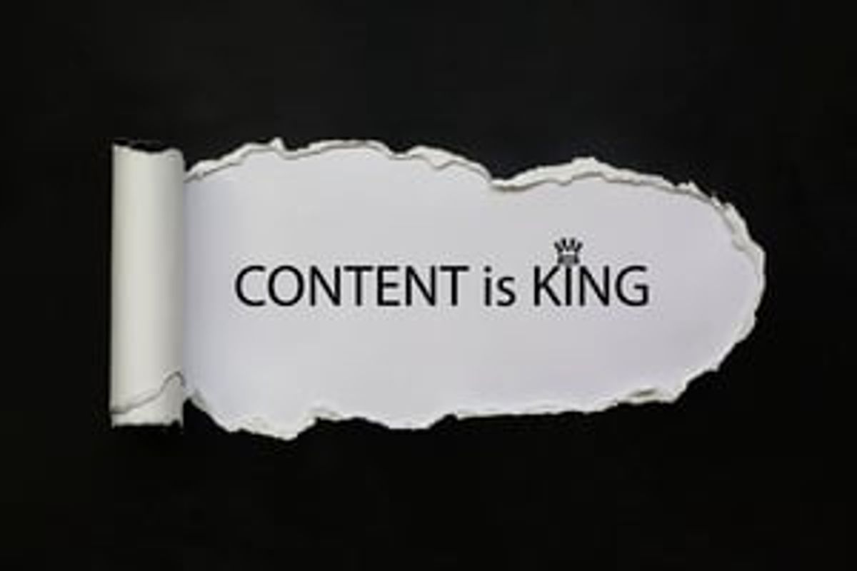 Content is King