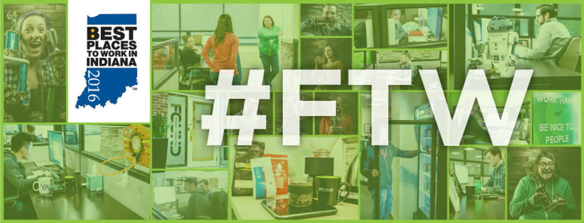 FoundSM Voted One of the 2016 Best Places to Work in Indiana