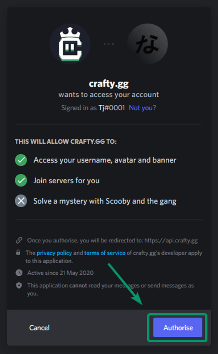 Discord Authorization